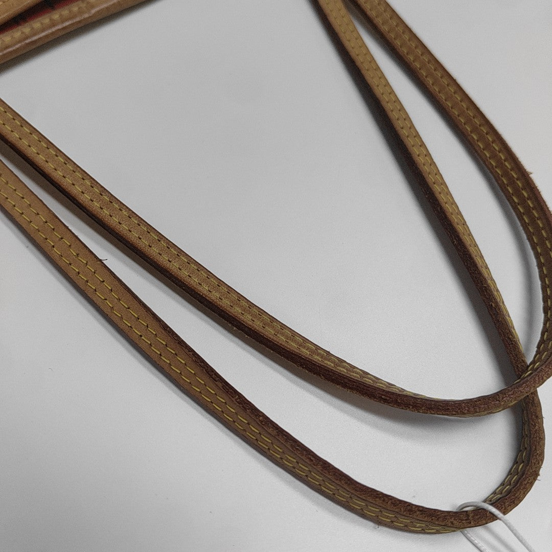 NEVERFULL MM Monogram Coated Canvas Brown