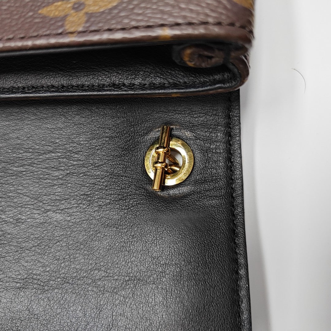 THELMA Monogram Coated Canvas Brown