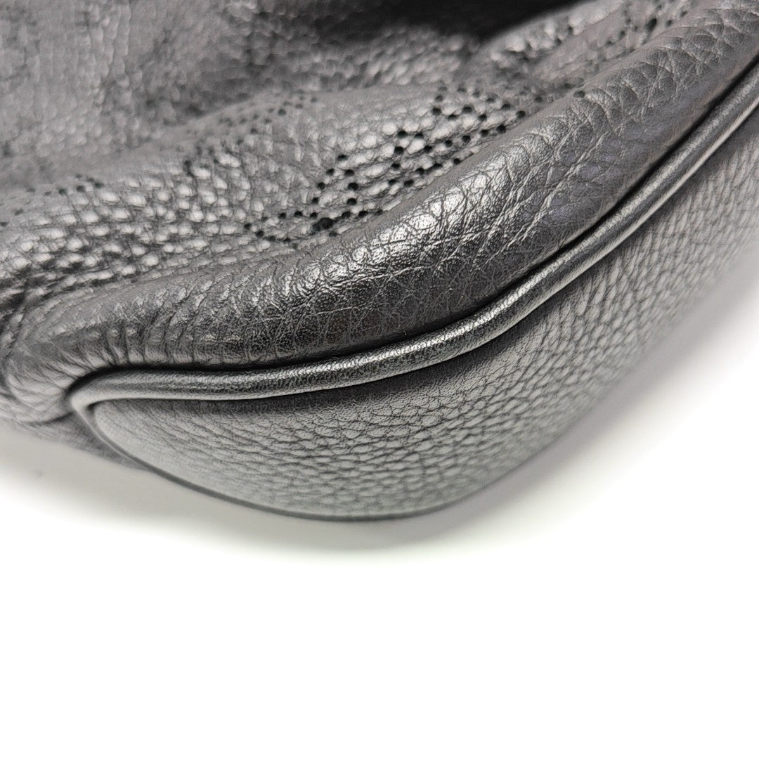 SELENE Monogram Calfskin Black