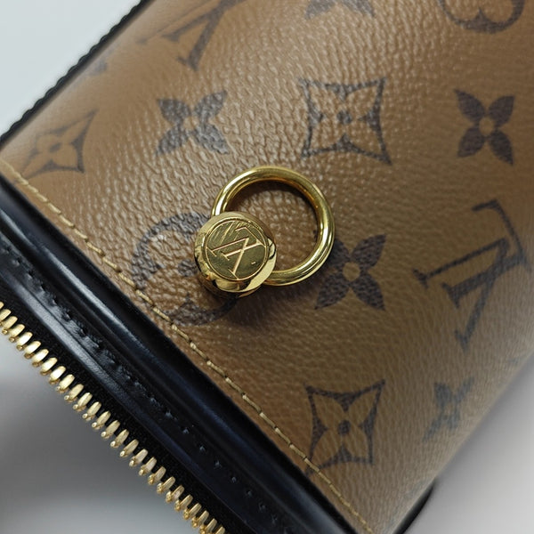 CANNES PM Monogram Coated Canvas Brown