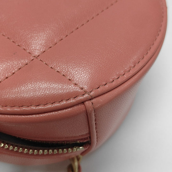 CHANEL 19 Small Quilted Lambskin Pink