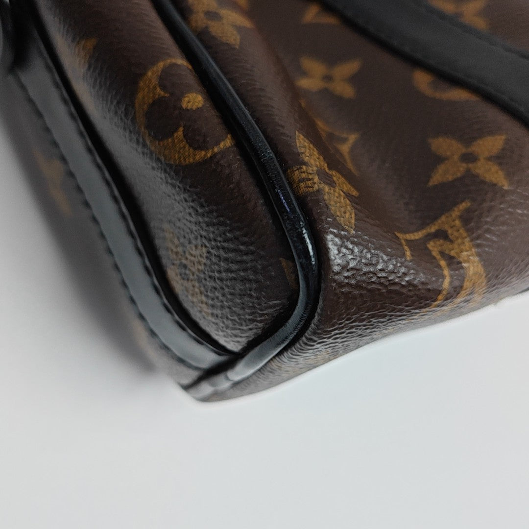 KEEPALL Nano Monogram Coated Canvas Brown