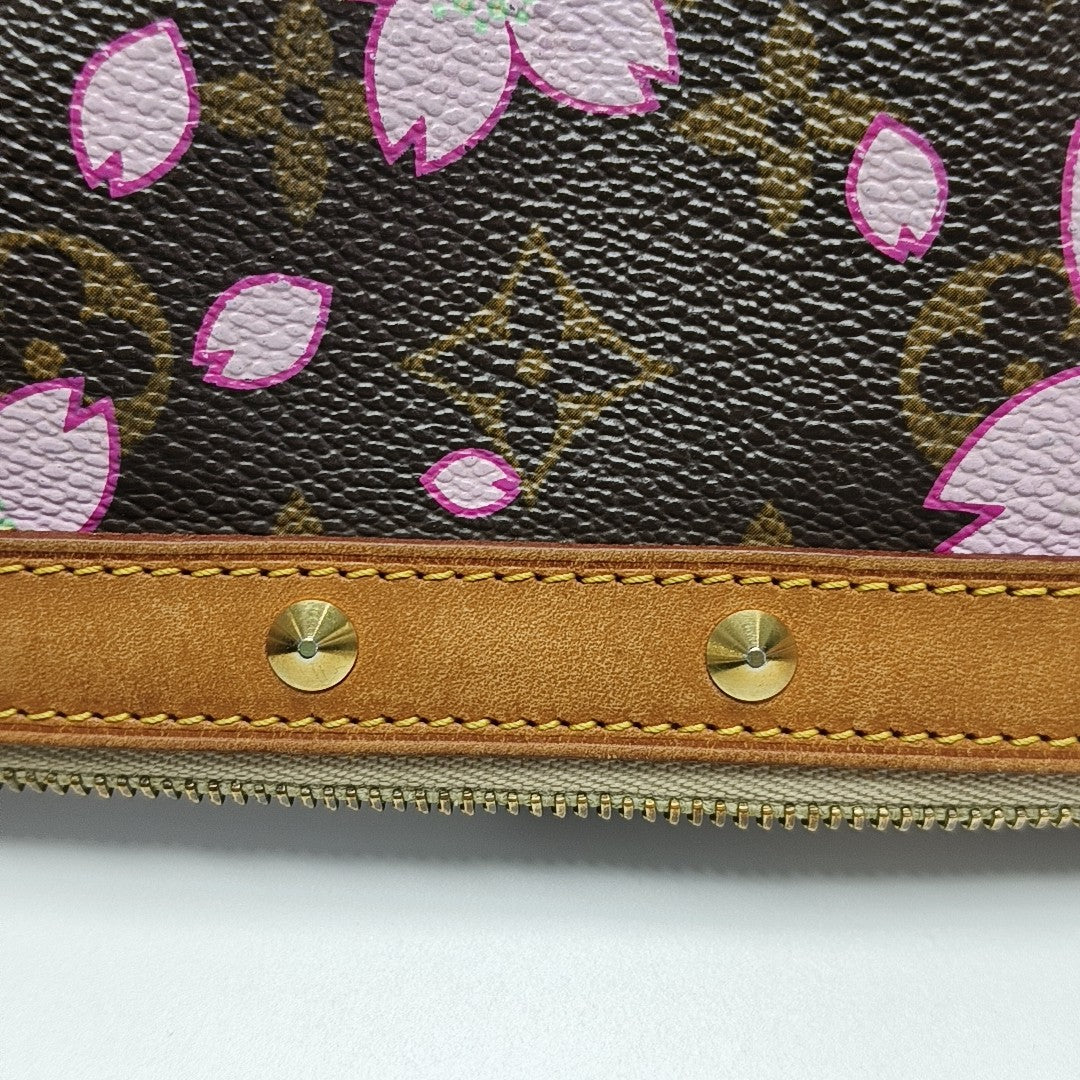 ACCESSOIRES Monogram Coated Canvas Brown