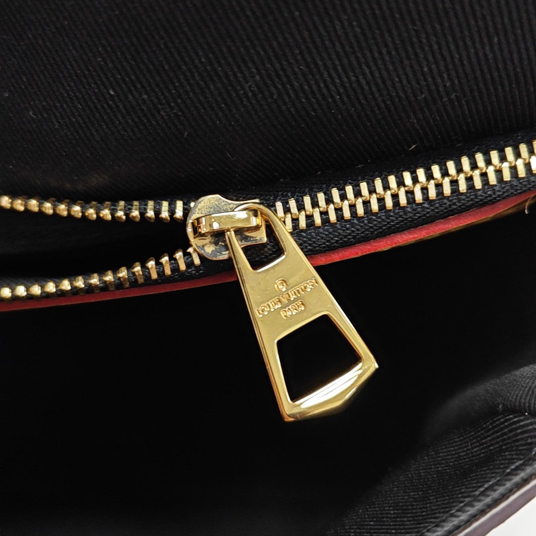 DIANE Monogram Coated Canvas Brown