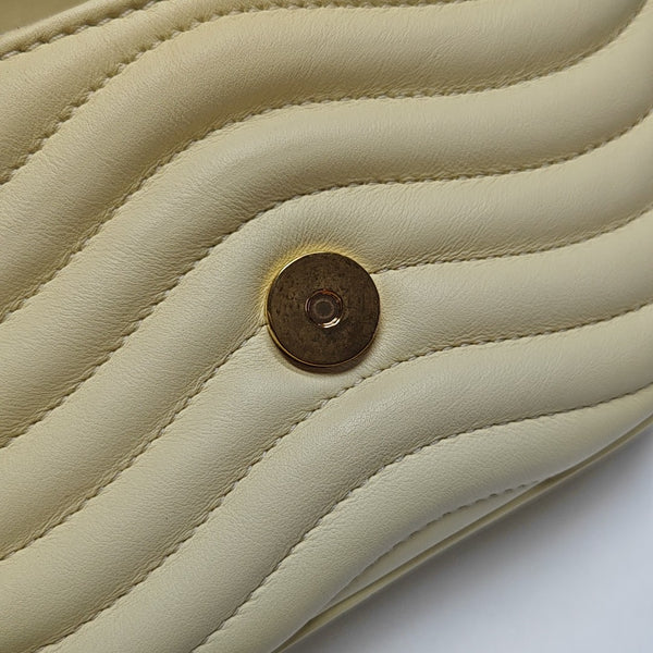 NEW WAVE Quilted Calfskin Yellow