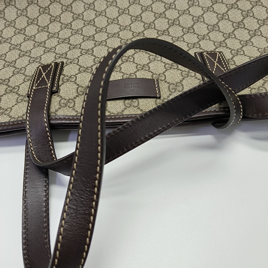 GG Imprime Monogram Coated Canvas Black