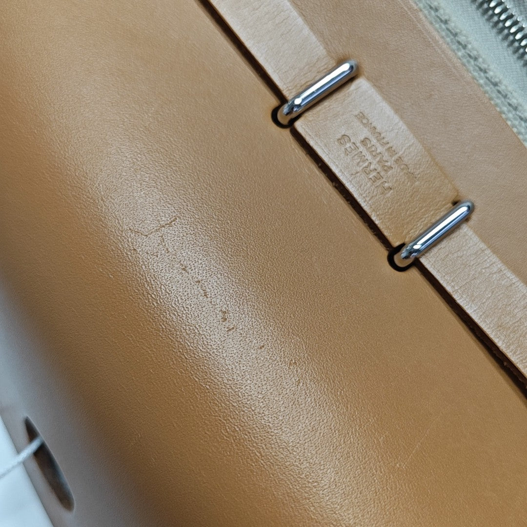 Bolso Herbag Mini Canvas Beige