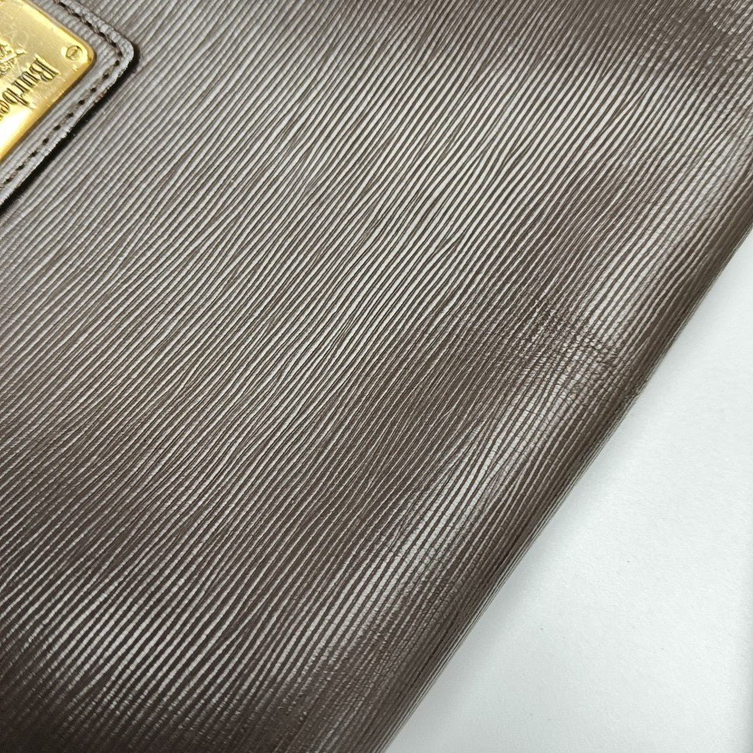 Canvas Crossbody Bag Brown