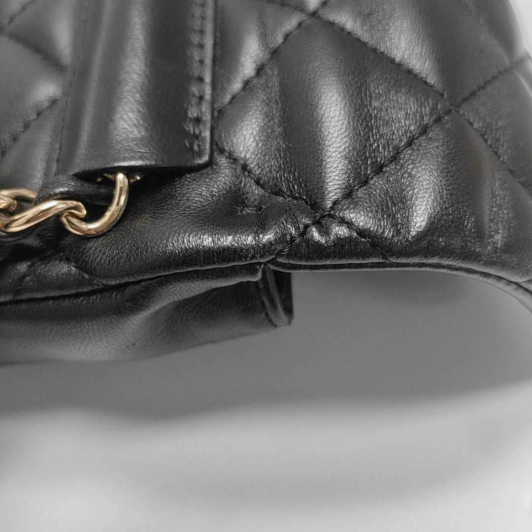 CLASSIC FLAP Mini Quilted Lambskin Black