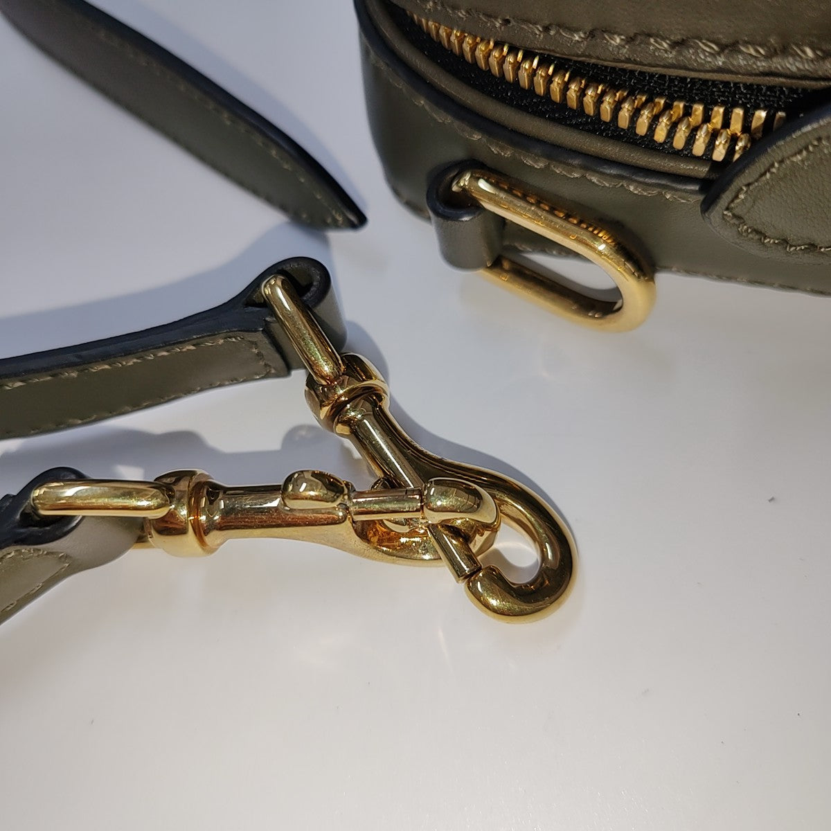 Calfskin Shoulder Bag Green