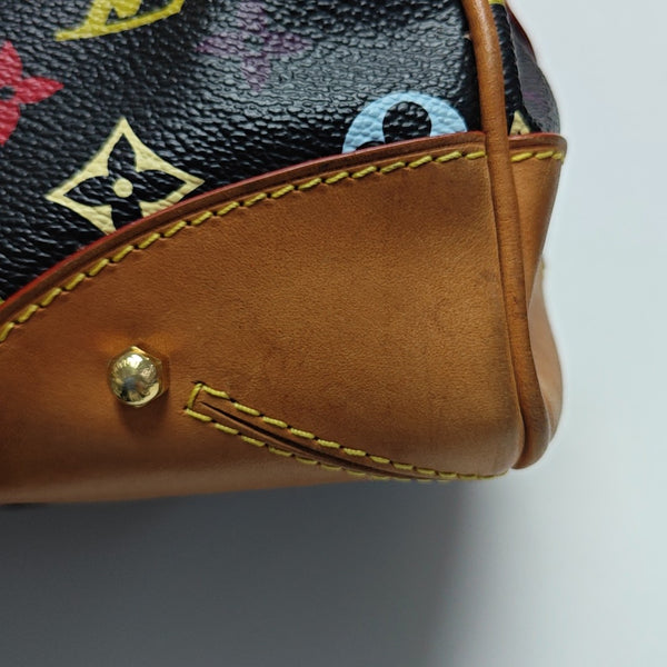CLAUDIA Monogram Coated Canvas Black