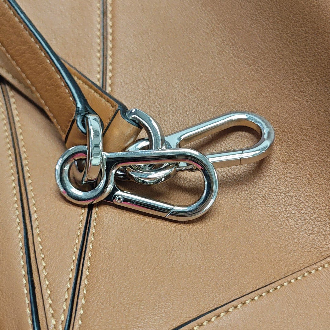 Puzzle Small Calfskin Brown