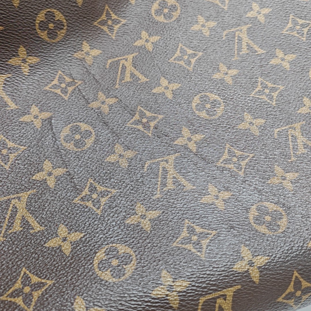 CARRYALL MM Monogram Coated Canvas Brown