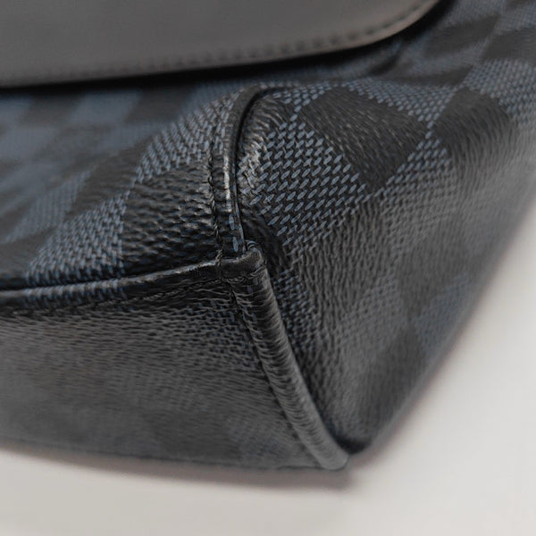 NEWPORT Damier Coated Canvas Blue