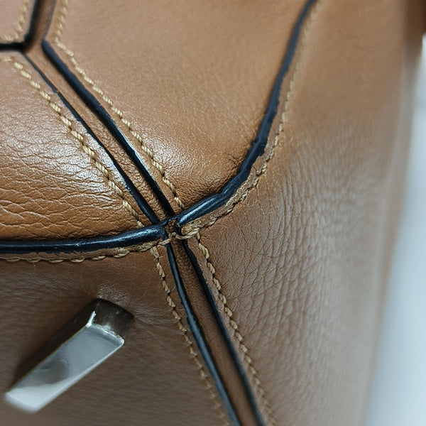 Puzzle Medium Calfskin Brown