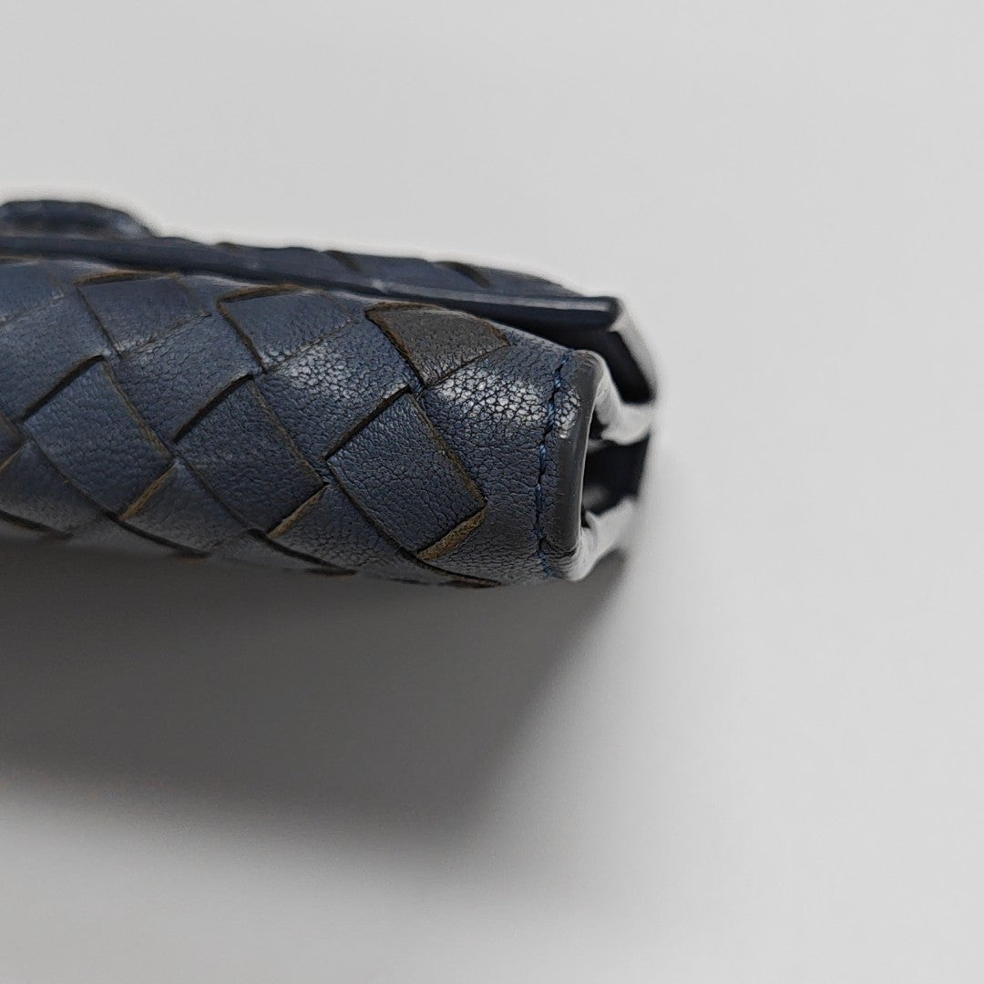 Calfskin Wallet Blue