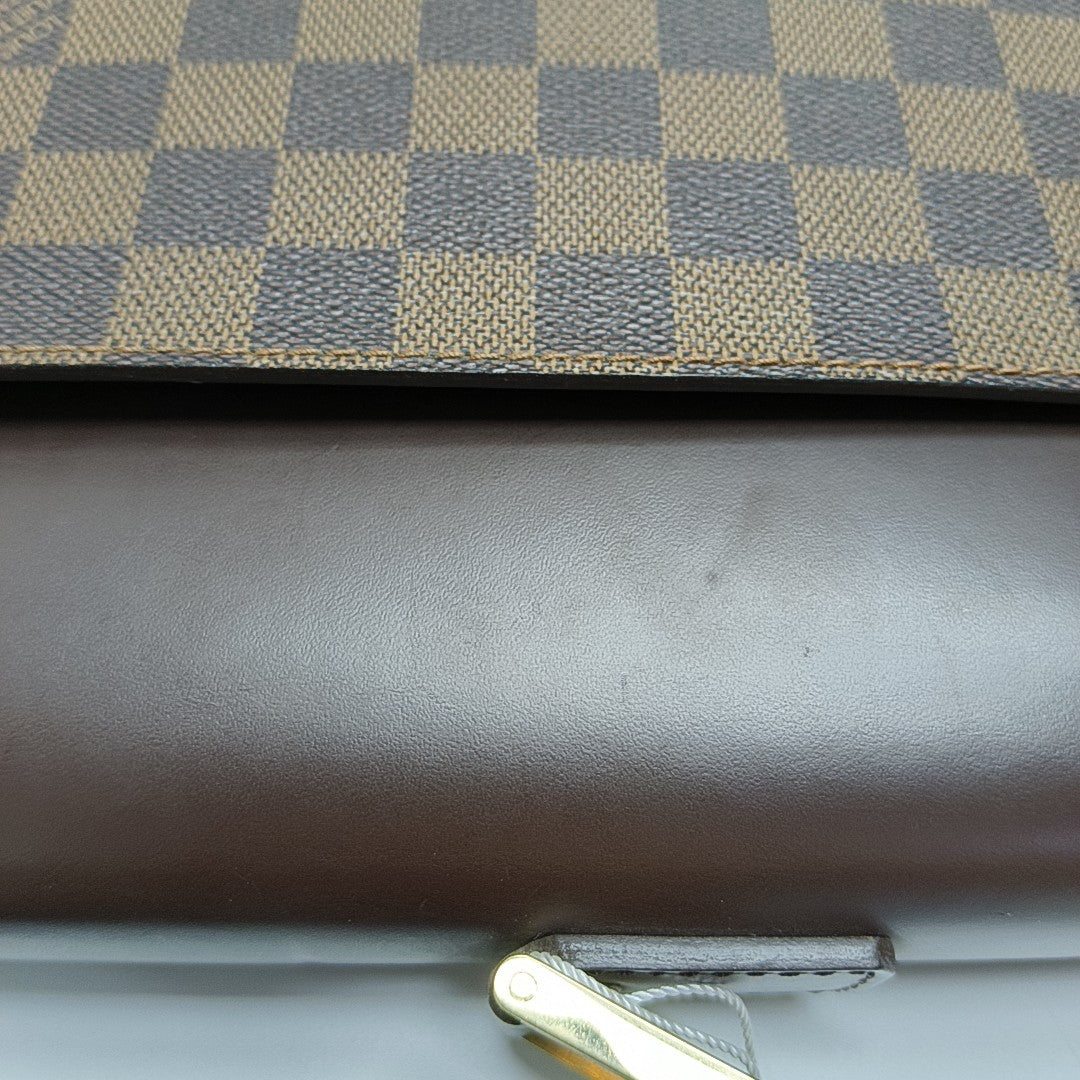 ALTONA PM Damier Ebene Coated Canvas Brown