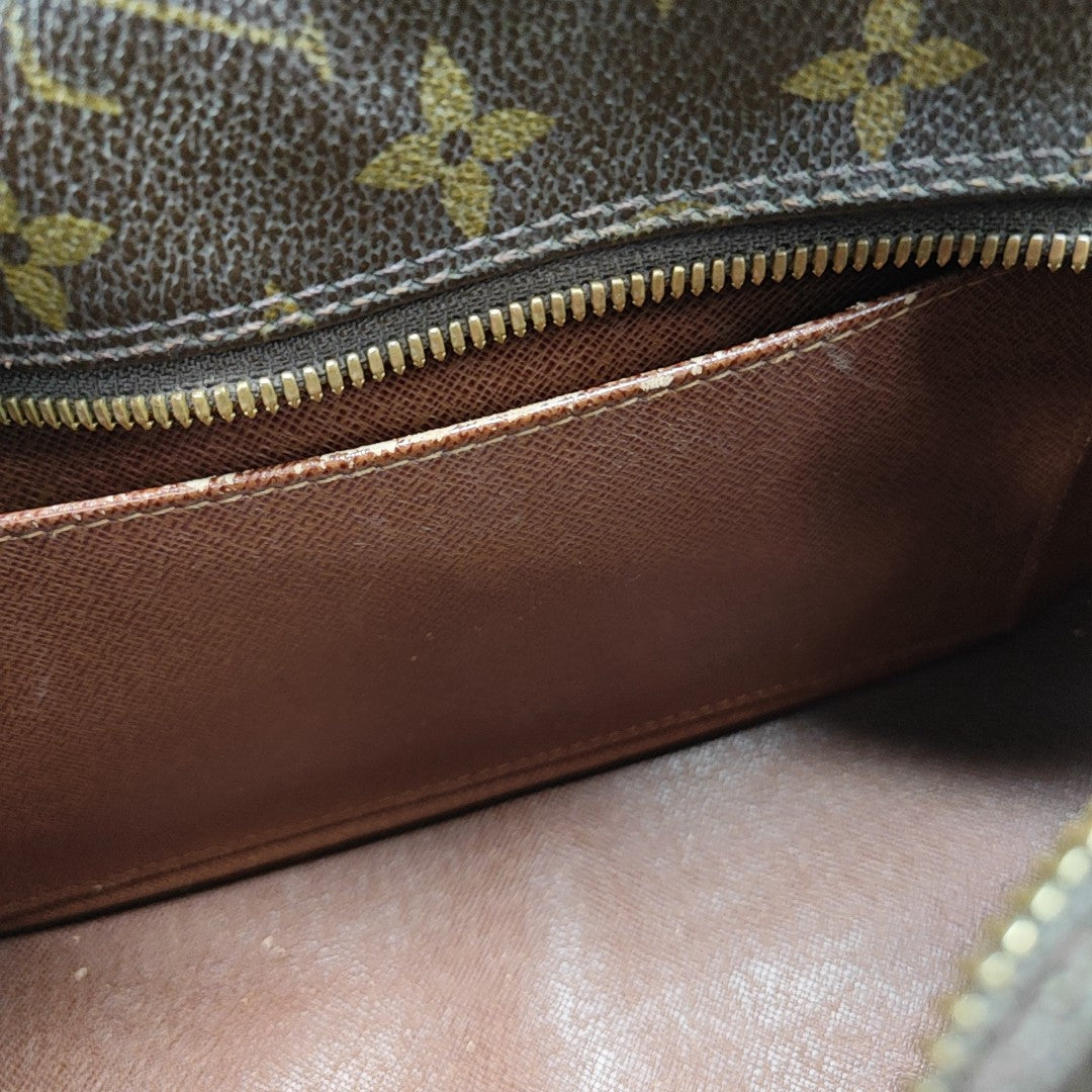 CITE Monogram Coated Canvas Brown