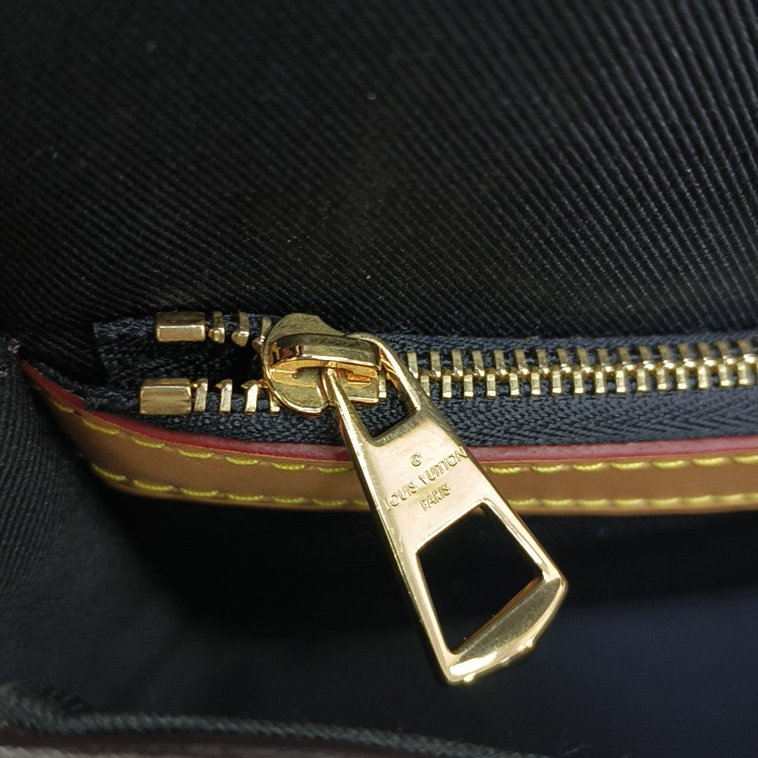 DIANE Monogram Coated Canvas Brown