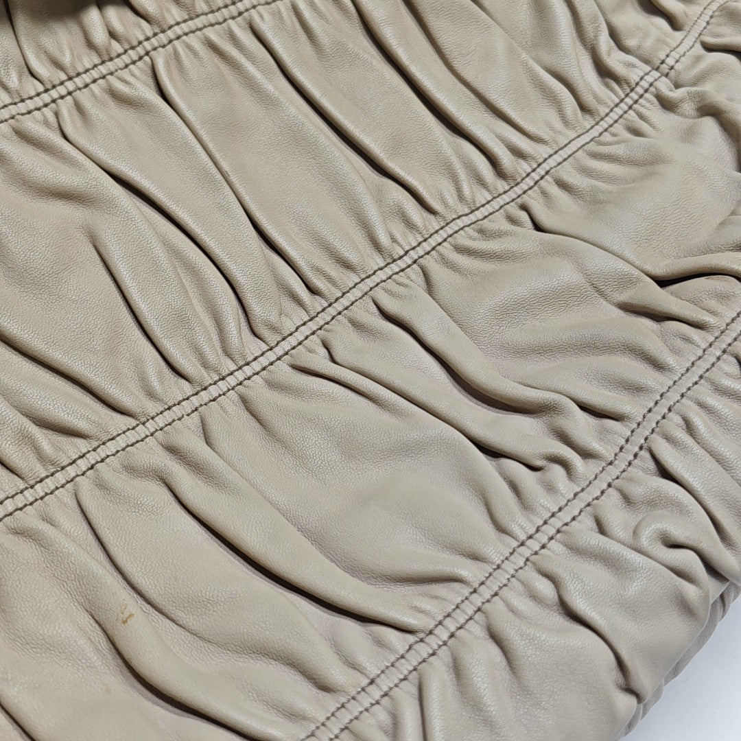 Gaufre Calfskin Beige