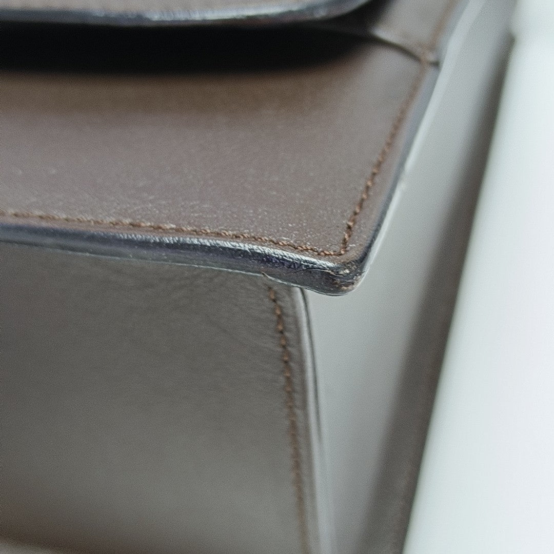 Calfskin Tote Bag Brown