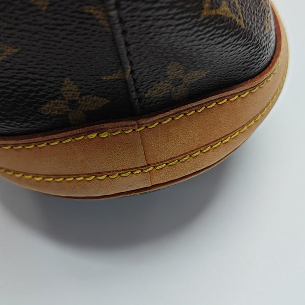 BUCKET PM Monogram Coated Canvas Brown