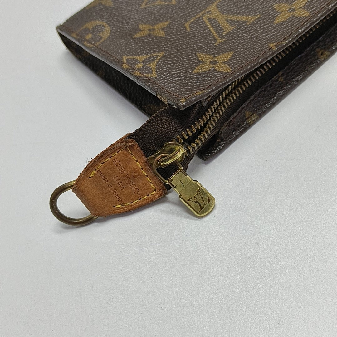 BUCKET PM Monogram Coated Canvas Brown