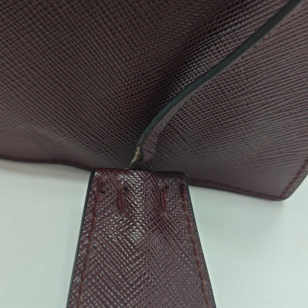 Sound Bag Saffiano Calfskin Red