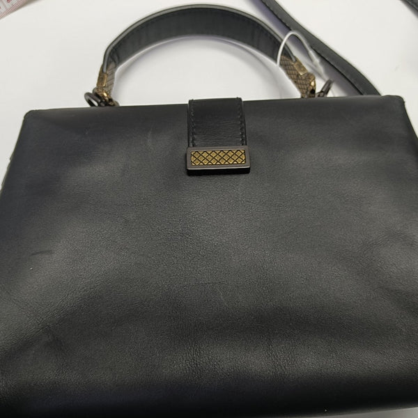 Piazza Small Calfskin Black