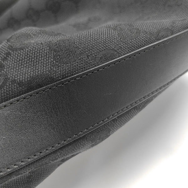 Monogram Canvas Shoulder Bag Black