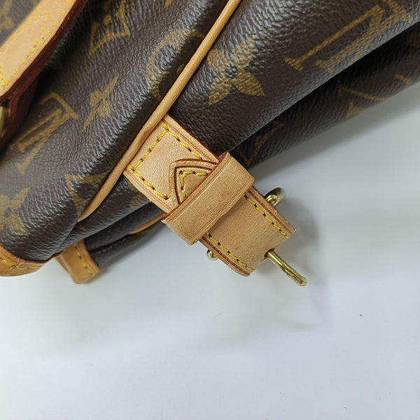 BATIGNOLLES PM Monogram Coated Canvas Brown