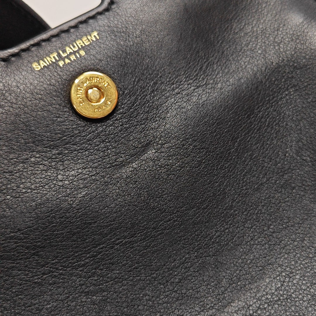 DOWNTOWN CABAS Calfskin Black