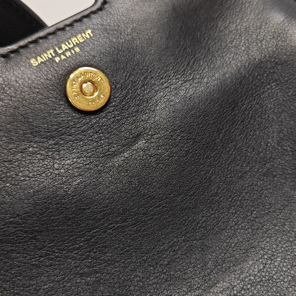 DOWNTOWN CABAS Calfskin Black