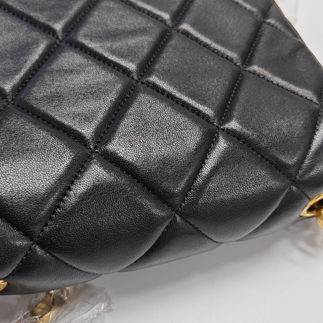 CLASSIC FLAP Mini Quilted Lambskin Black