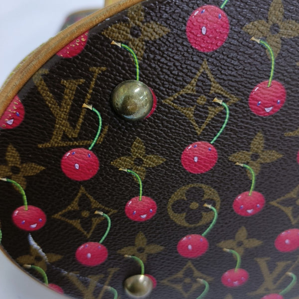 BUCKET PM Monogram Coated Canvas Brown
