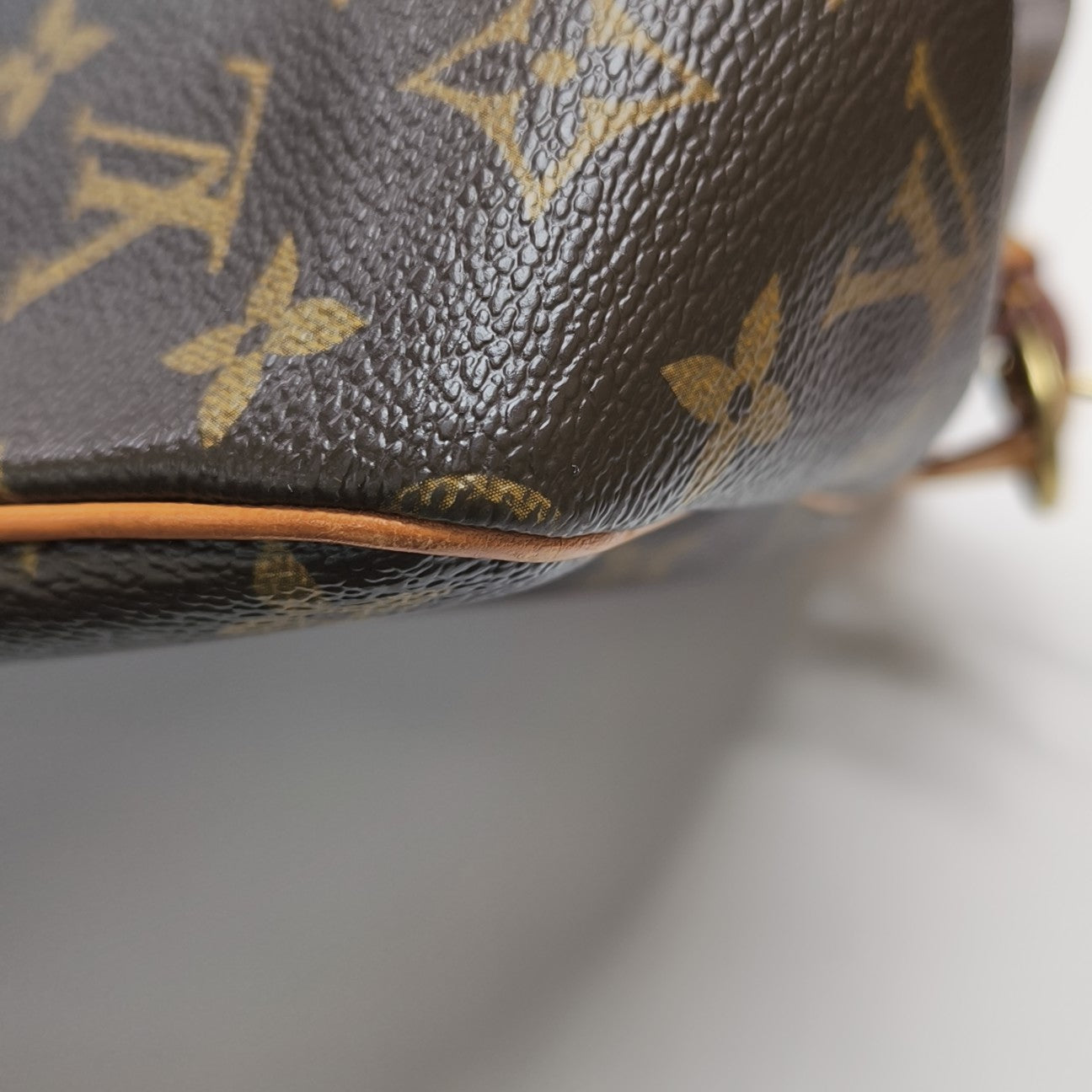 BATIGNOLLES PM Monogram Coated Canvas Brown