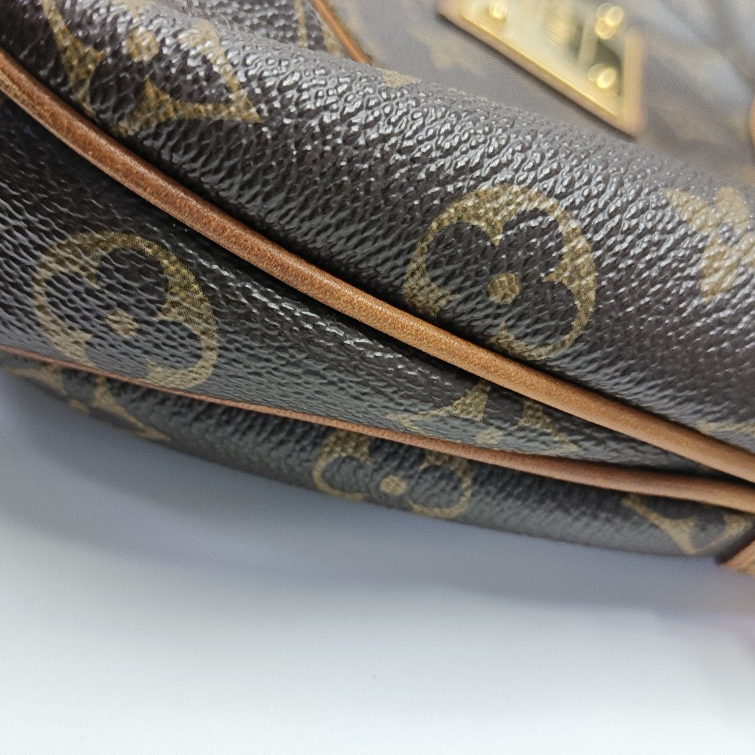 GALLIERA Monogram Coated Canvas Brown