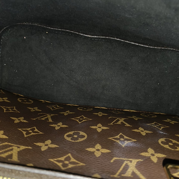 NÉONOÉ MM Monogram Coated Canvas Brown