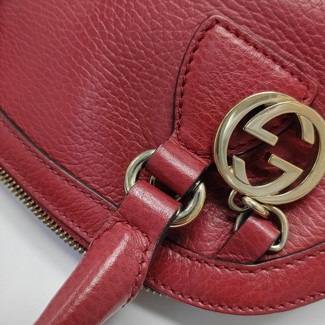 Dome Calfskin Red