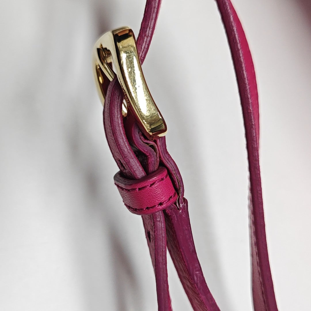 Calfskin Shoulder Bag Red