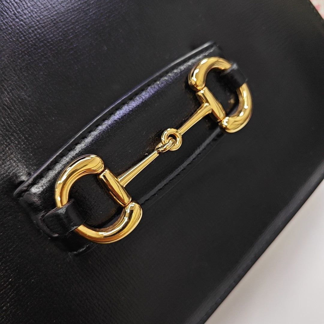 Horsebit 1955 Small Calfskin Black