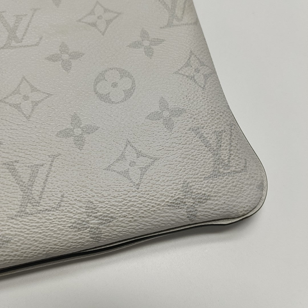 OUTDOOR Monogram Coated Canvas White