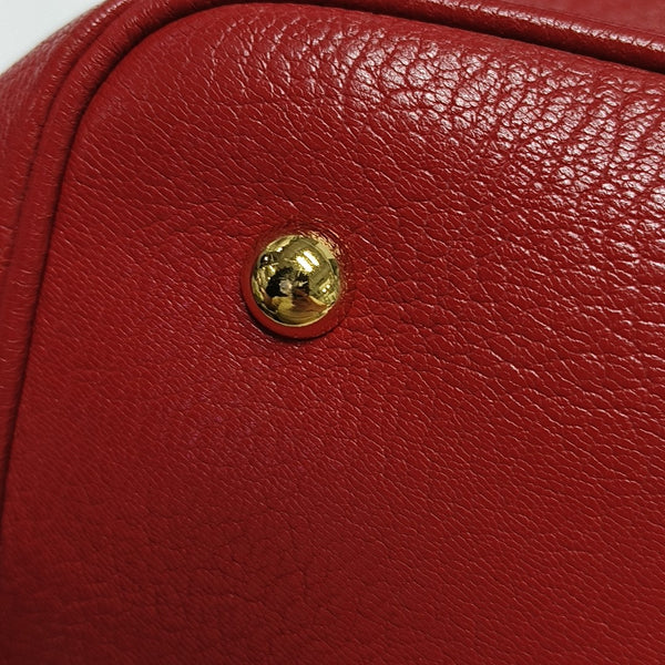 Bow Calfskin Red