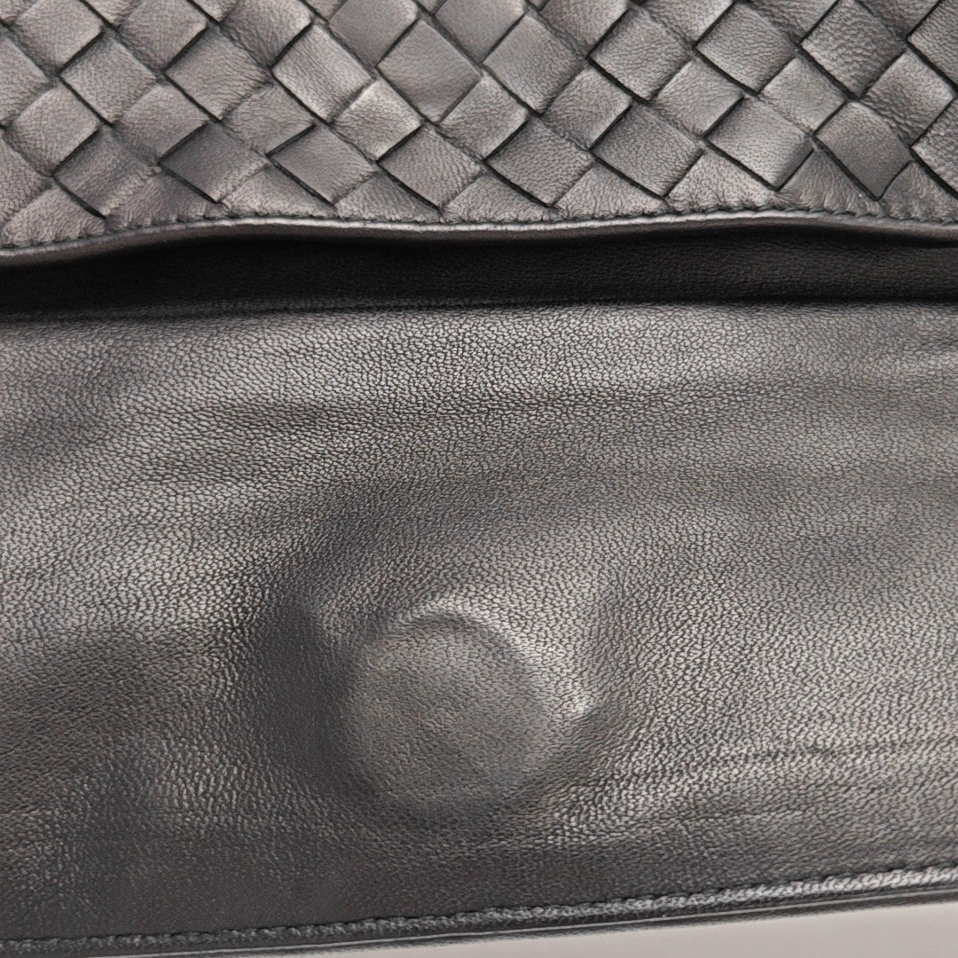 Lambskin Shoulder Bag Black