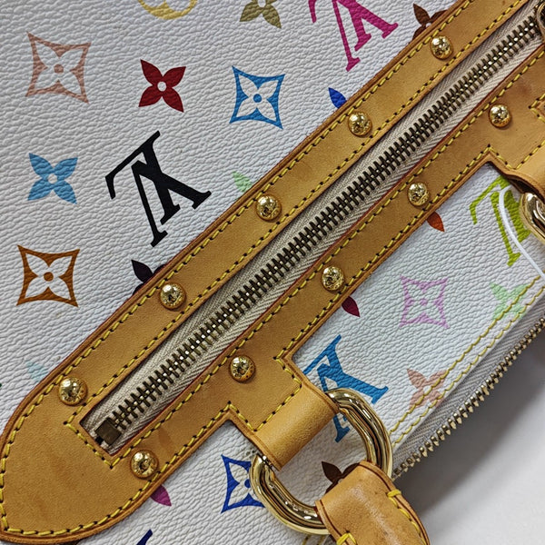 LV × TM RITA Monogram Coated Canvas White