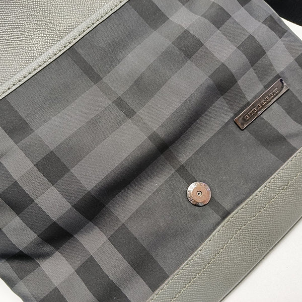 Fabric Shoulder Bag Gray