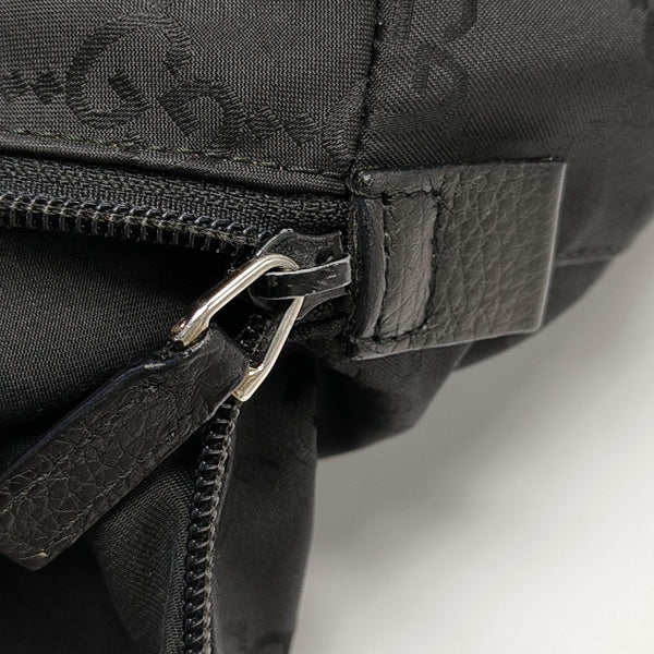 Monogram Canvas Backpack Black
