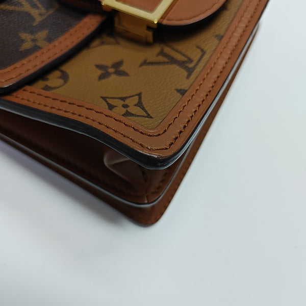 DAUPHINE Mini Coated Canvas Brown