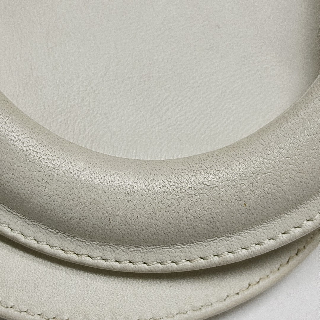 Lady Dior Small Cannage Lambskin White