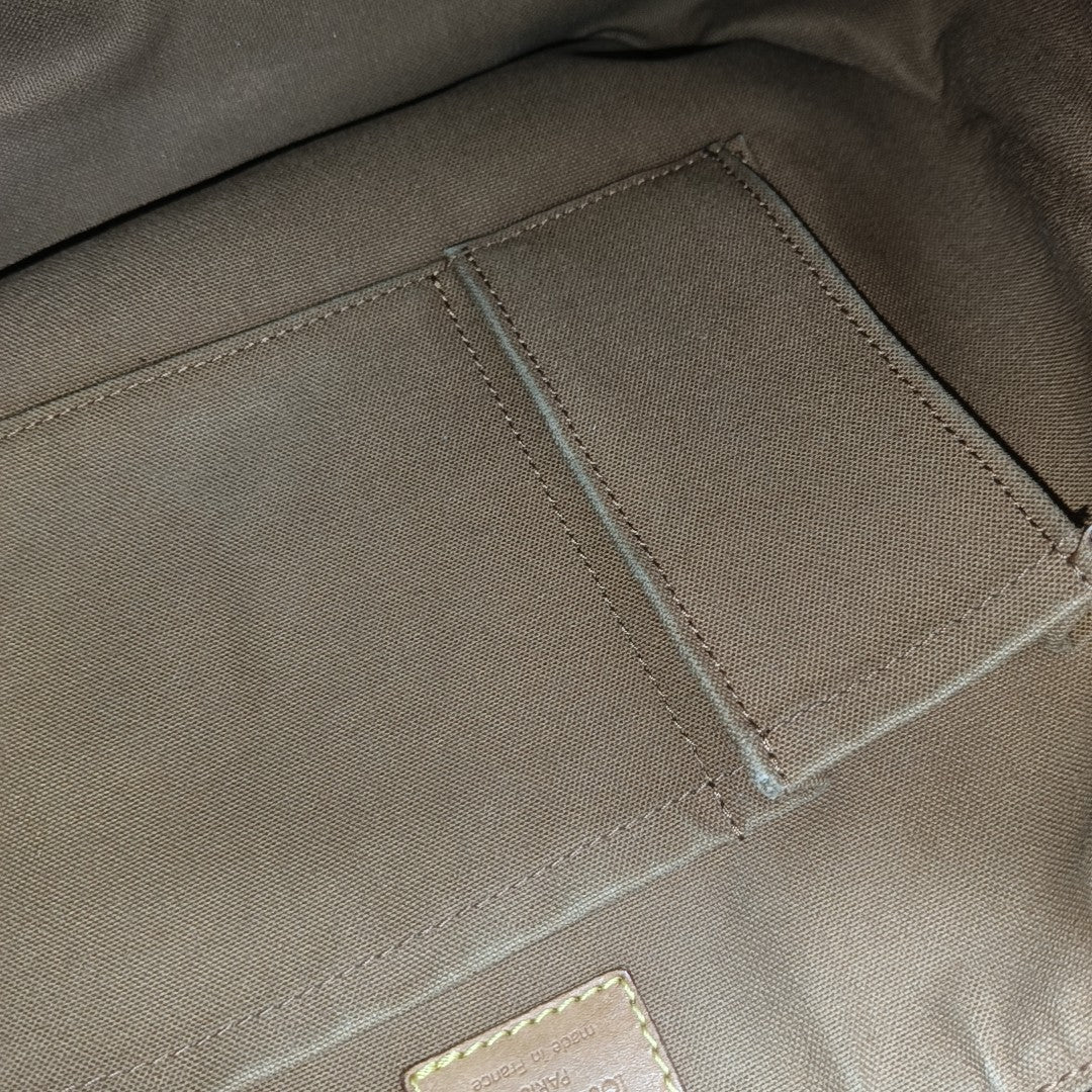 TULUM GM Monogram Coated Canvas Brown